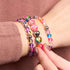 Candy Crush | Silver | Galaxy Glass Bead Bracelet
